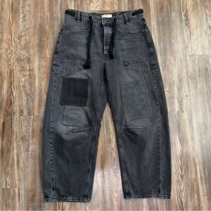 We the free🖤Moxie🖤 free people Low slung barrel jeans